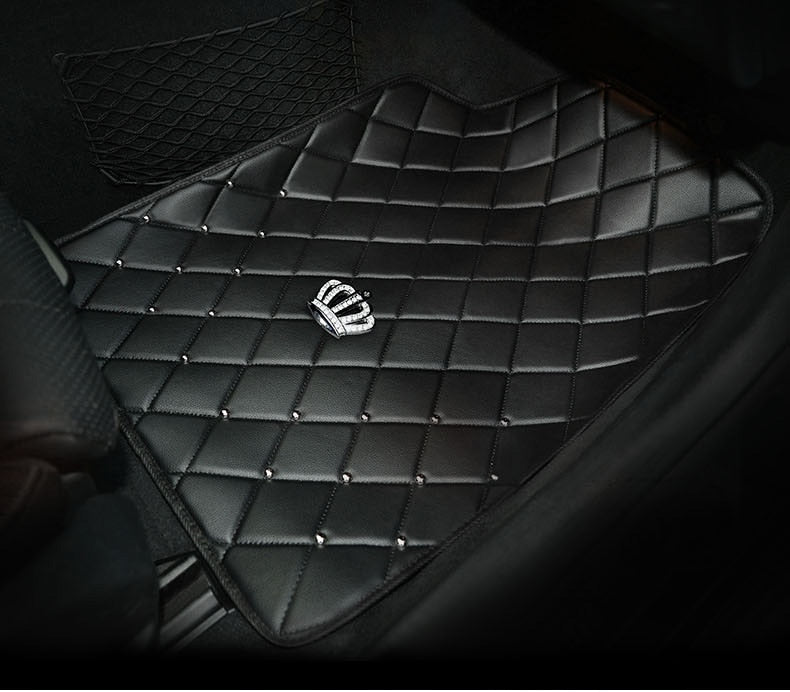 NEW Anti-slip floor mats crown / diamond look universal size