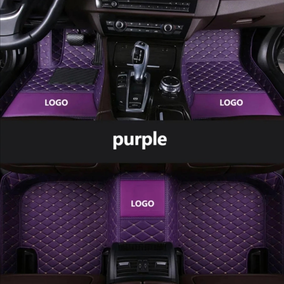 HIGHER MEN Matten Autozubehör Auto Aufkleber Fußmatten Custom Car Fußmatten  for Acura Alle Modelle MDX RDX ZDX RL TL ILX TLX CDX Fußkissen (Color Name  : Purple-1 Piece Driver Seat) : 